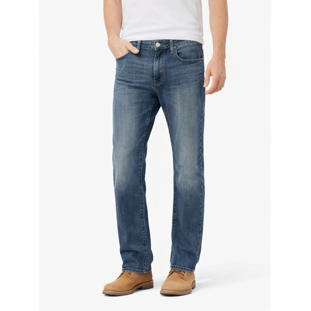 LUCKY BRAND Men's 221‎ Straight Leg Jeans Size 34x32 Medium Wash